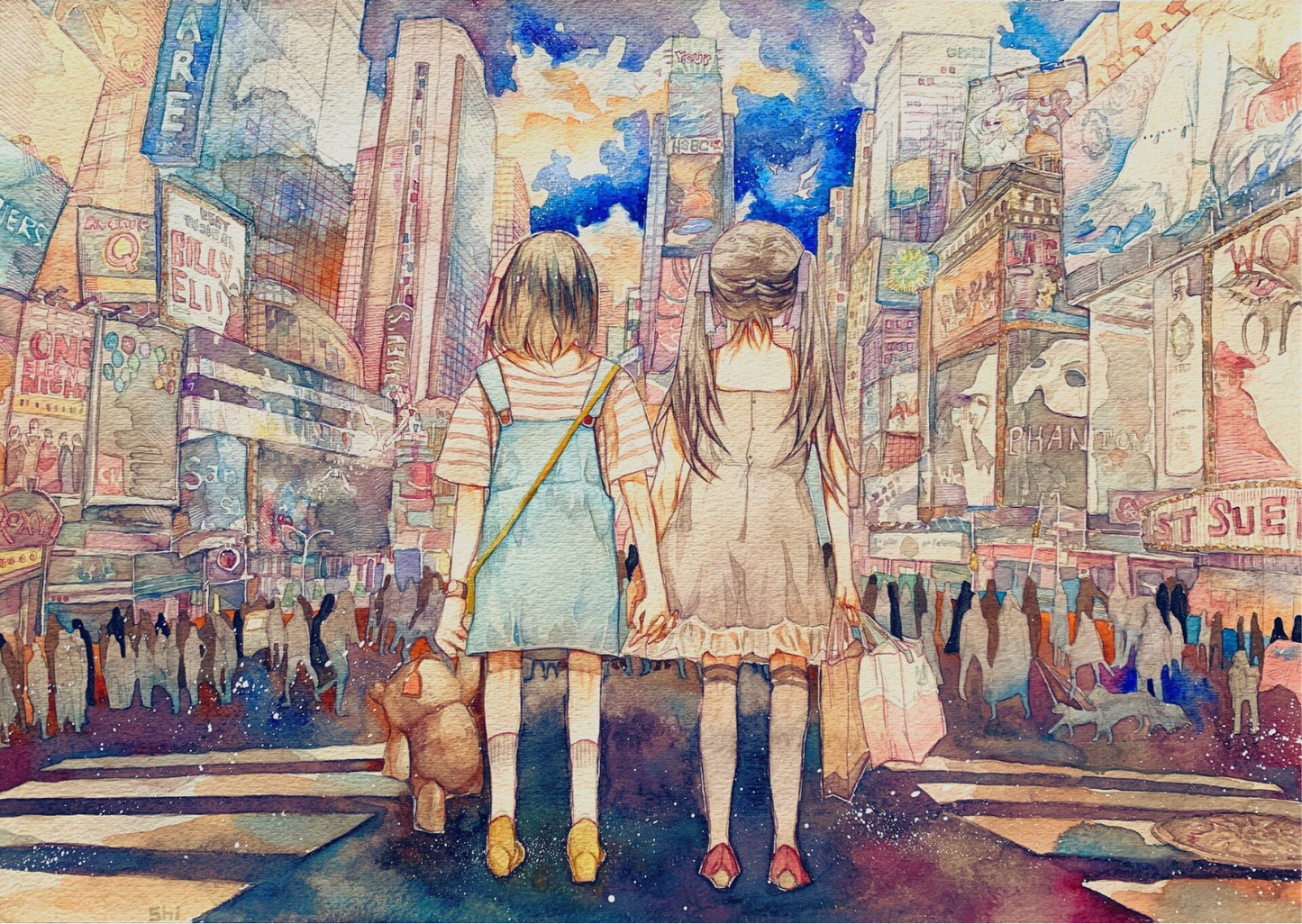 Two Girls One City-Original Characters