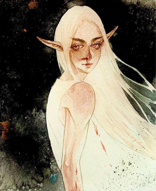 Elf in Ashes -My male oc