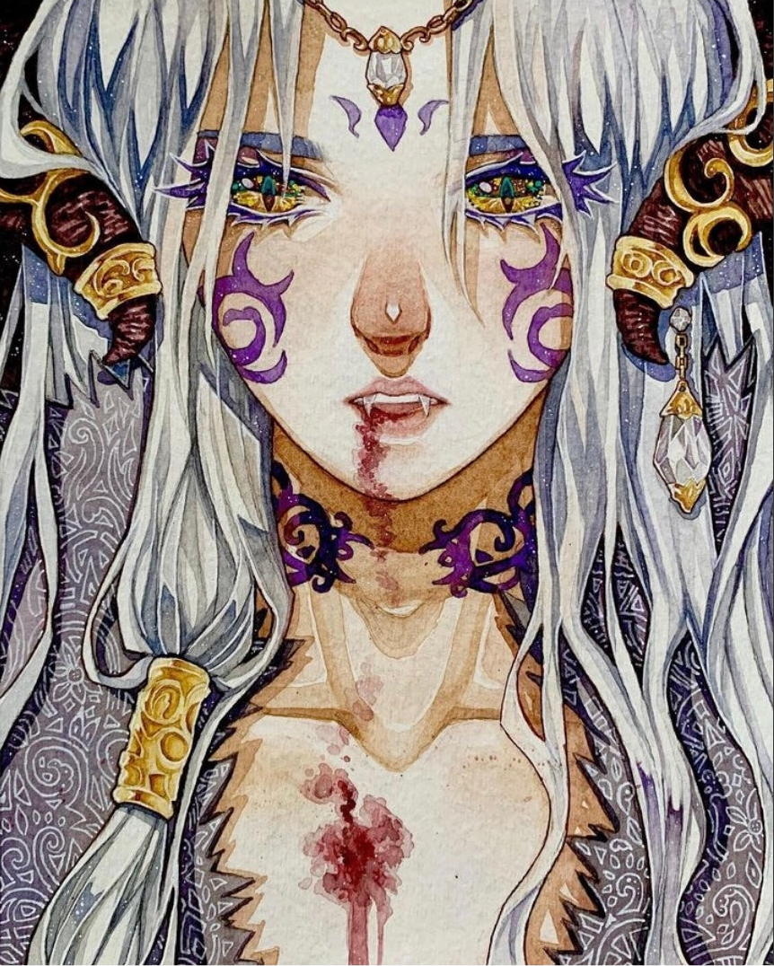Elven Blood-My male oc (Post Card)