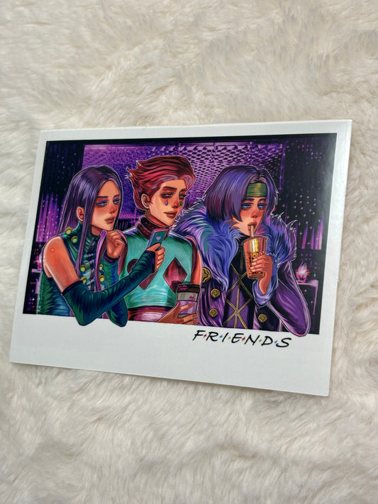 (4 inches)Original Sticker - Adult Trio's Girls Night Out