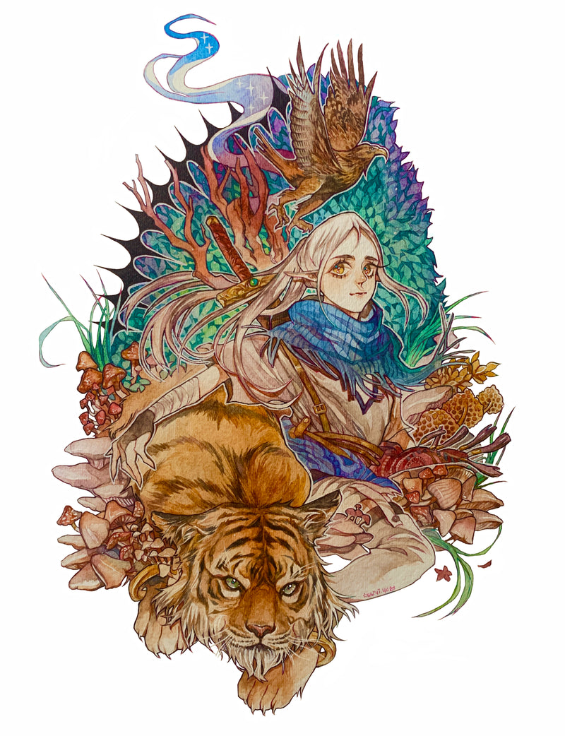 Elf And Tiger